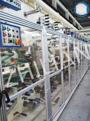 เครื่องทำแผ่นซับน้ำนมแบบริบบิ้น 600 ชิ้น /นาที 1200 ชิ้น /นาที