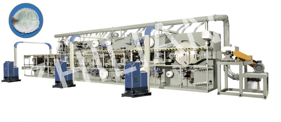 800 ชิ้น / นาที แผ่นซับน้ำนมสำหรับให้นมลูกด้วยเครื่อง Shaped Sealing