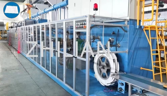 ชนิด 5ply พร้อมกระดาษทิชชู่ Multipurpose Hospital Pad Underpad Machine ZLUP-II