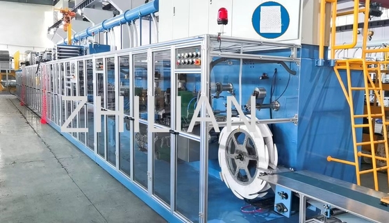 ชนิด 5ply พร้อมกระดาษทิชชู่ Multipurpose Hospital Pad Underpad Machine ZLUP-III