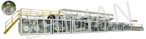 450mm 600mm 800mm Width Pet Pad Machine 170 ม./นาที 300 ม./นาที