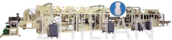 เครื่องผลิตผ้าอ้อมผู้ใหญ่แบบใช้แล้วทิ้ง 150 ชิ้น/นาที