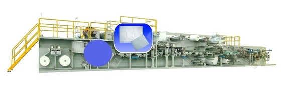 เครื่อง Underpad ควบคุมเซอร์โว 3 ชั้น 450MM 600MM 900MM